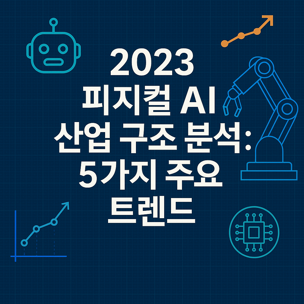 피지컬 AI 산업 구조 분석: 2023년 주요 트렌드 5가지 총정리