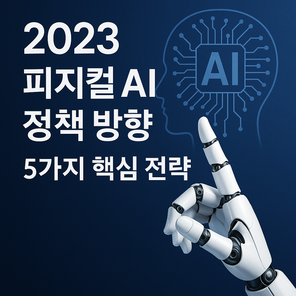 2023 피지컬 AI 정책 방향: 기술 고도화와 신뢰 구축을 위한 5가지 핵심 전략