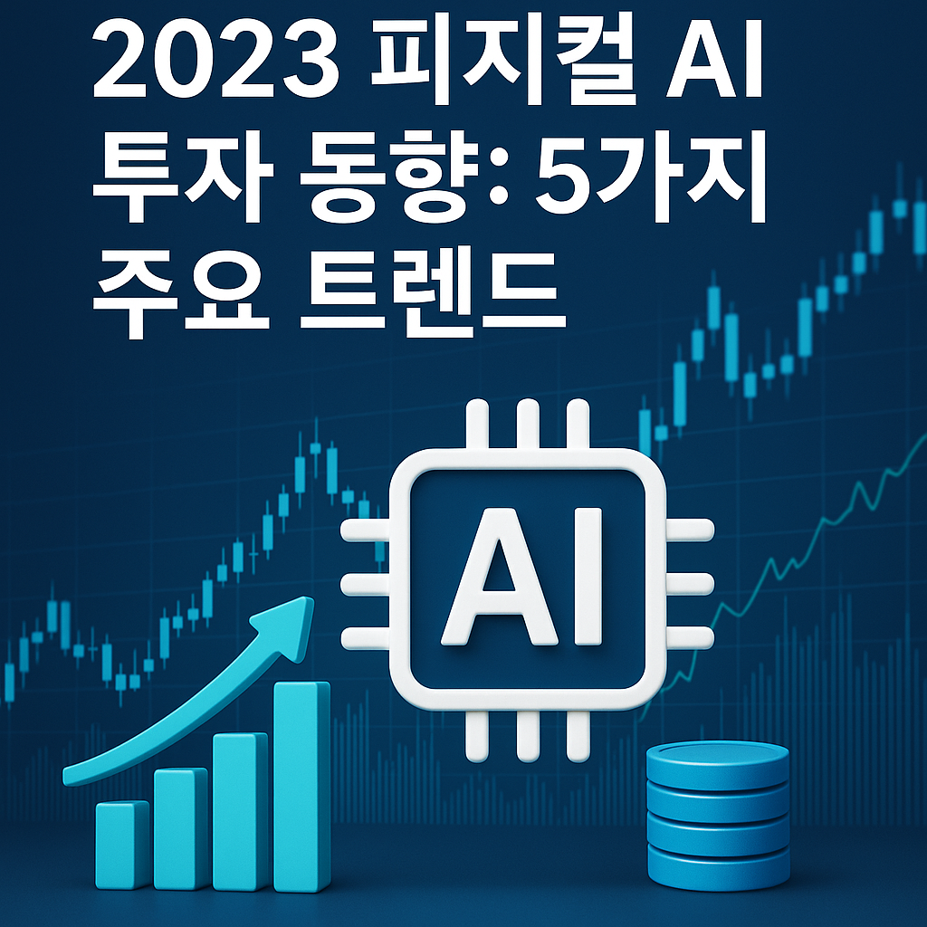 Illustration of 2023 피지컬 AI 투자 동향: 5가지 주요 트렌드