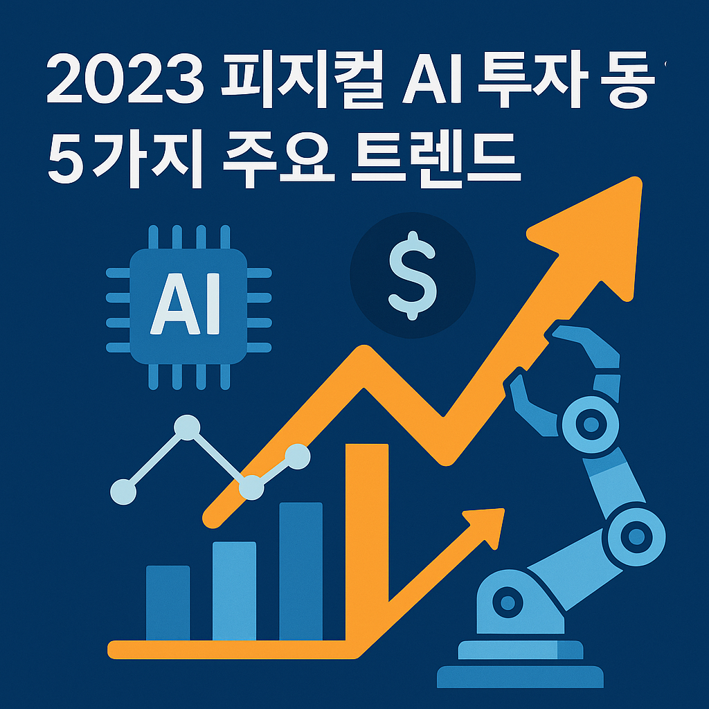 2023 피지컬 AI 투자 동향: 5가지 주요 트렌드