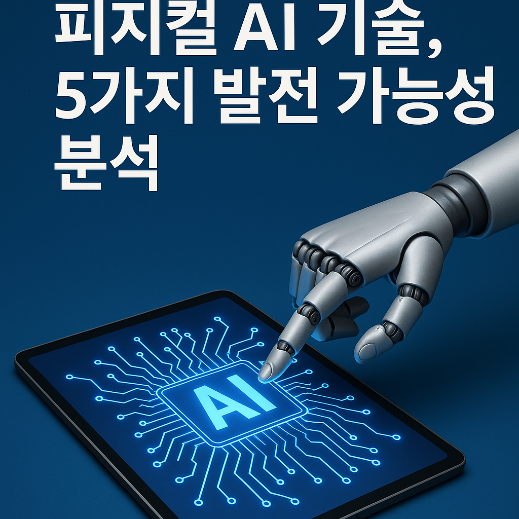 Illustration of 2023년 피지컬 AI 기술, 5가지 발전 가능성 분석