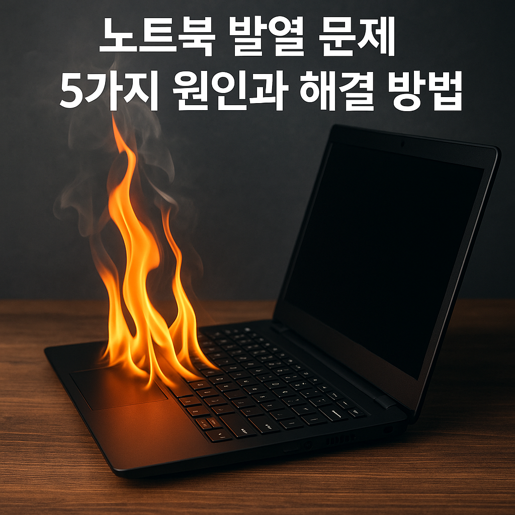 Illustration of 노트북 발열 문제 5가지 원인과 해결 방법