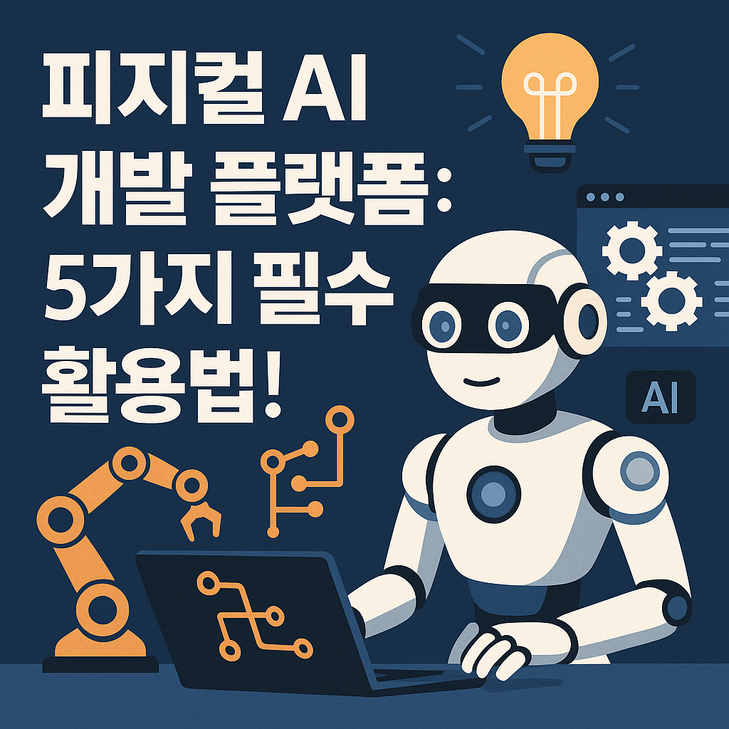 피지컬 AI 개발 플랫폼: 자율 지능 시스템 구축을 위한 5가지 전문 활용 가이드