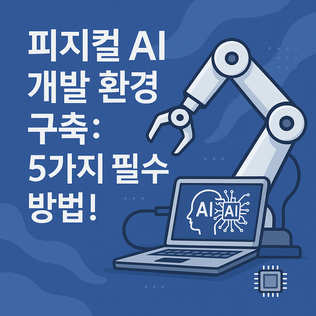 피지컬 AI 개발 환경 구축: 시스템 성능 최적화를 위한 5가지 필수 방법론