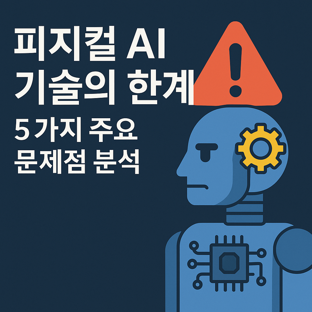 피지컬 AI 기술 한계: 실세계 구현을 저해하는 5가지 주요 문제점 분석