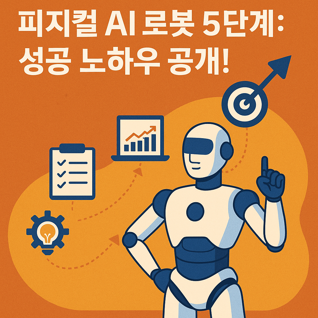 피지컬 AI 로봇 개발 5단계: 성공적인 시스템 구축을 위한 전문 가이드