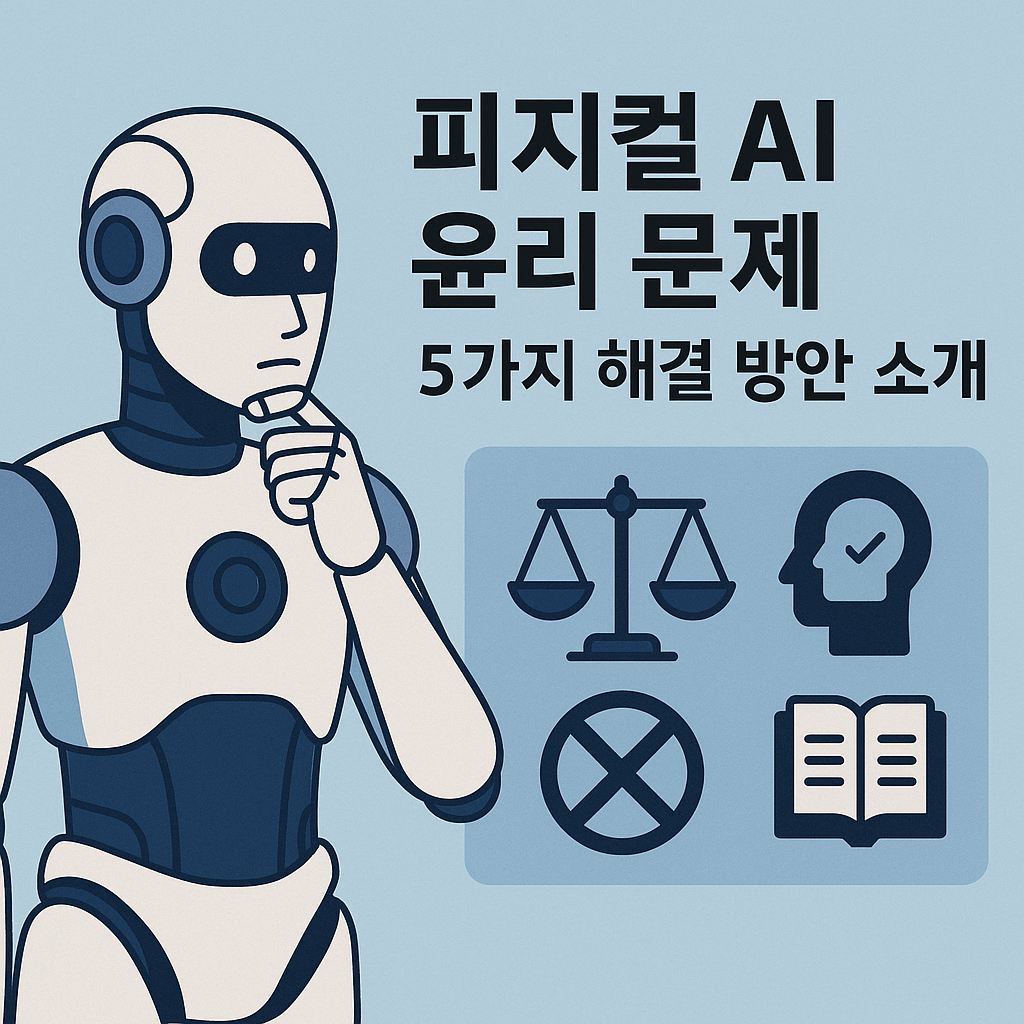 피지컬 AI 윤리 문제: 지속 가능한 공존을 위한 5가지 전략적 해결 방안