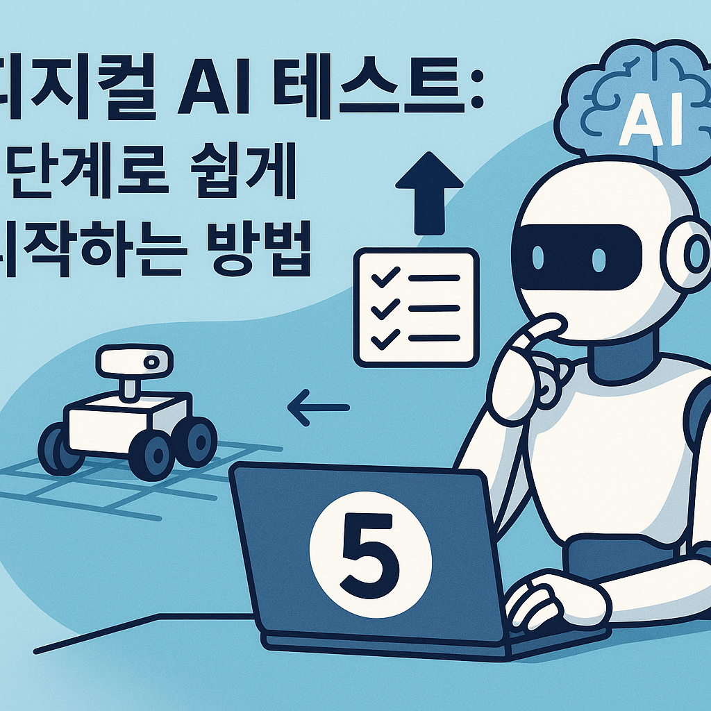 피지컬 AI 테스트 방법: 실세계 자율 지능 검증을 위한 5단계 전문 가이드