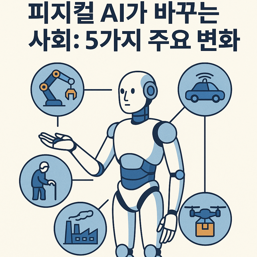 피지컬 AI 변화: 사회적 패러다임을 혁신하는 5가지 주요 동인