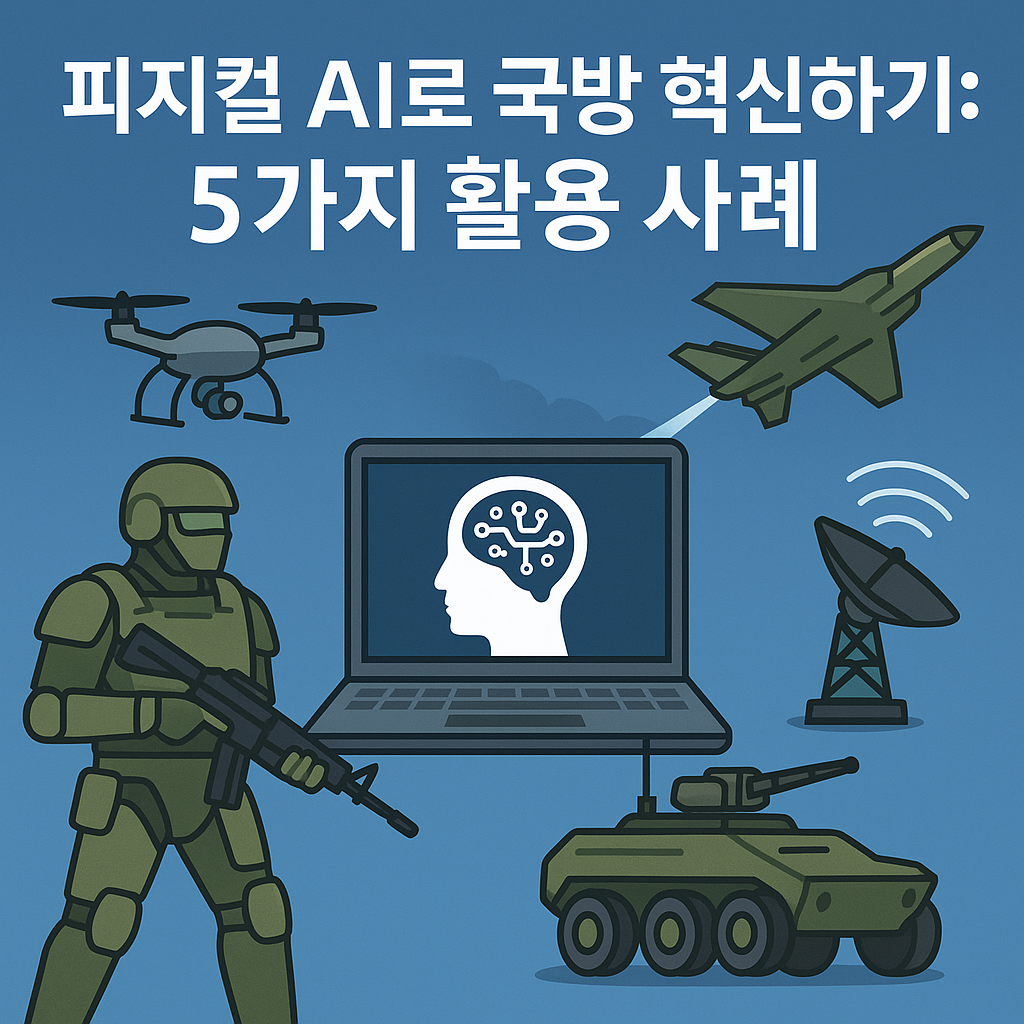 피지컬 AI 국방 혁신: 미래 전술과 무인 체계 최적화를 위한 5가지 전문 가이드