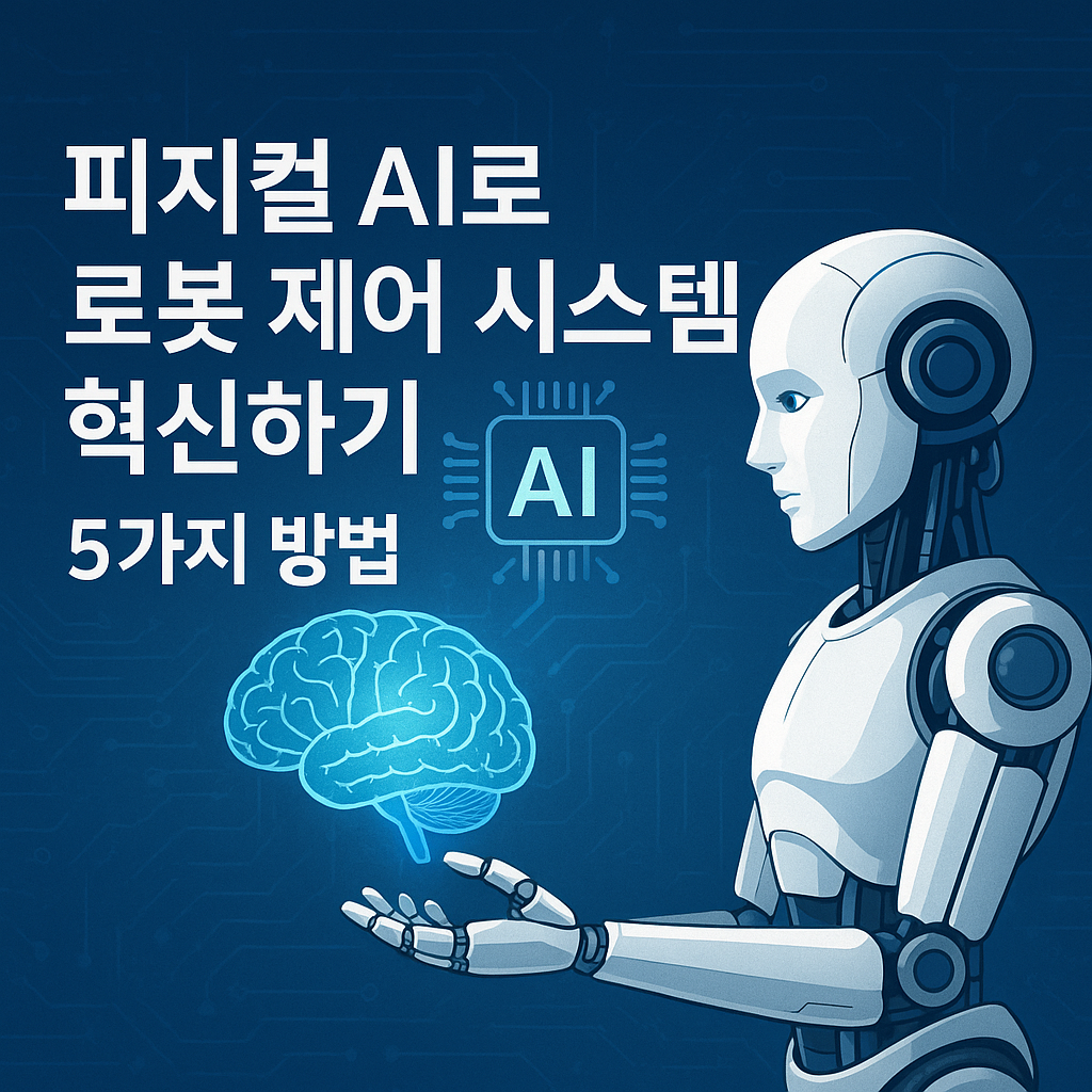 Illustration of 피지컬 AI로 로봇 제어 시스템 혁신하기: 5가지 방법