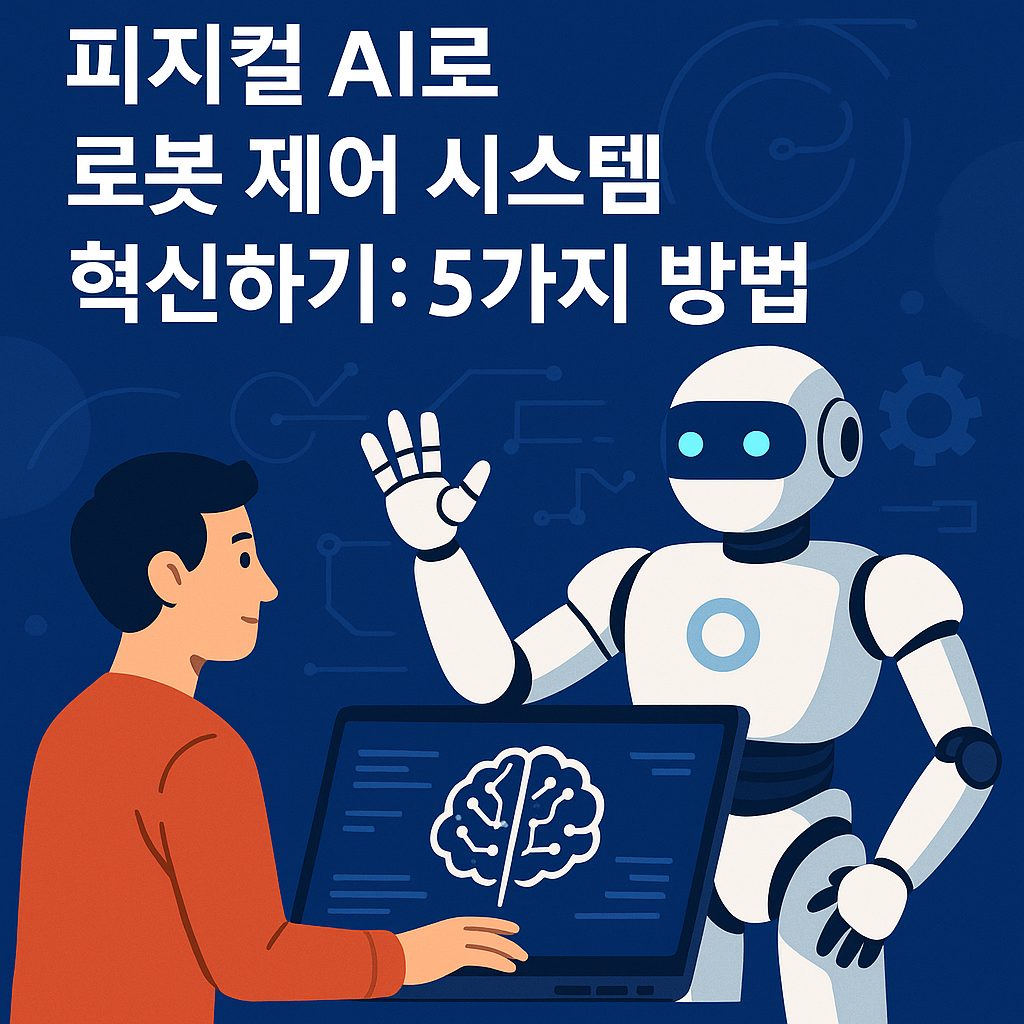 피지컬 AI로 로봇 제어 시스템 혁신하기: 5가지 방법