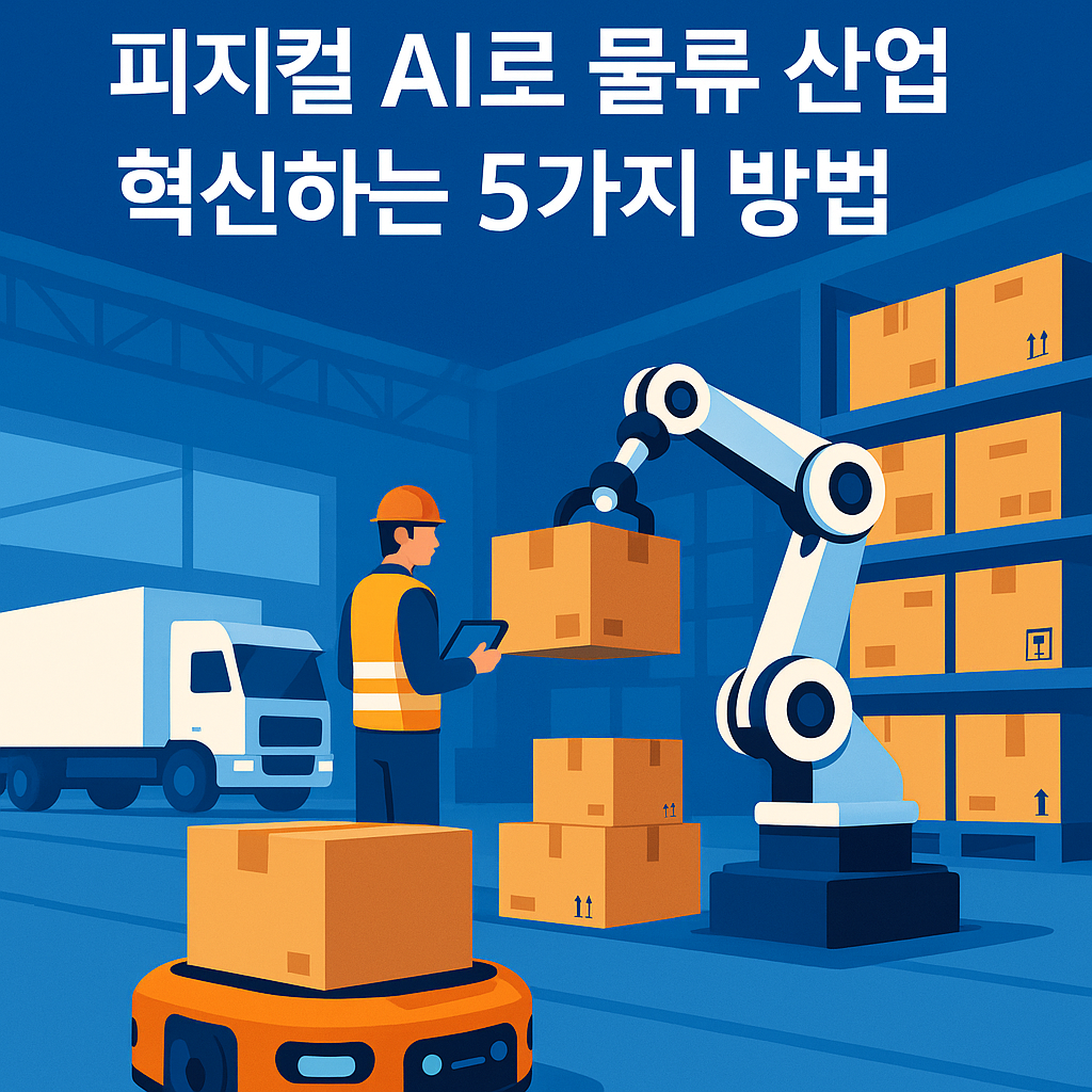 피지컬 AI 물류 혁신: 군집 로보틱스와 초연결 공급망 구축을 위한 5가지 전문 전략