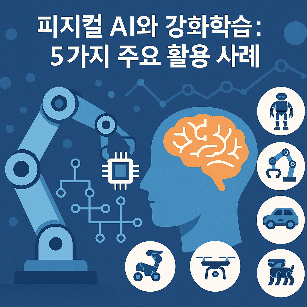 피지컬 AI 강화학습 활용: 자율주행부터 로봇 제어까지 5가지 핵심 혁신 사례 분석