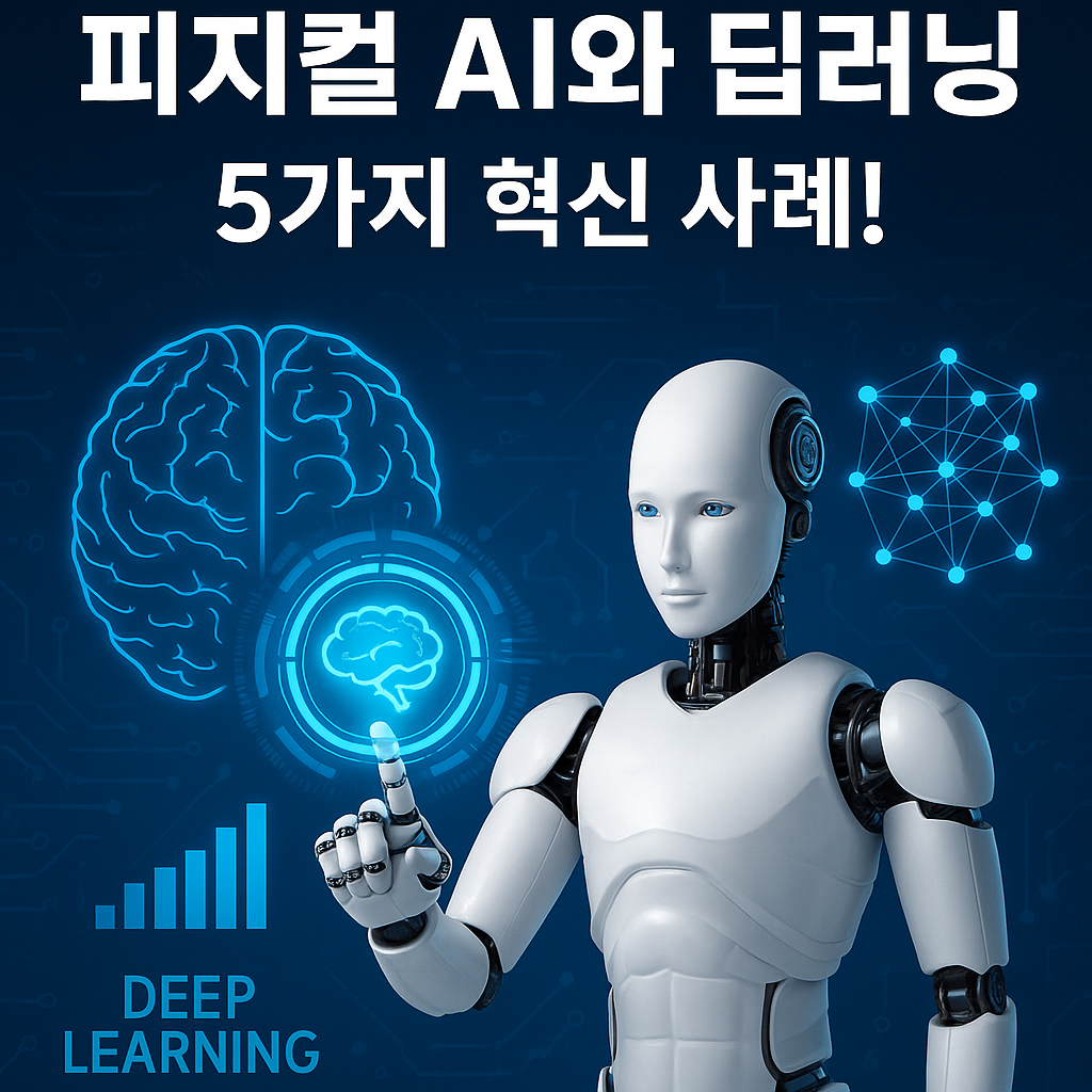 피지컬 AI 혁신 사례: 딥러닝이 만드는 자율주행부터 스마트 제조까지 5가지 미래 기술