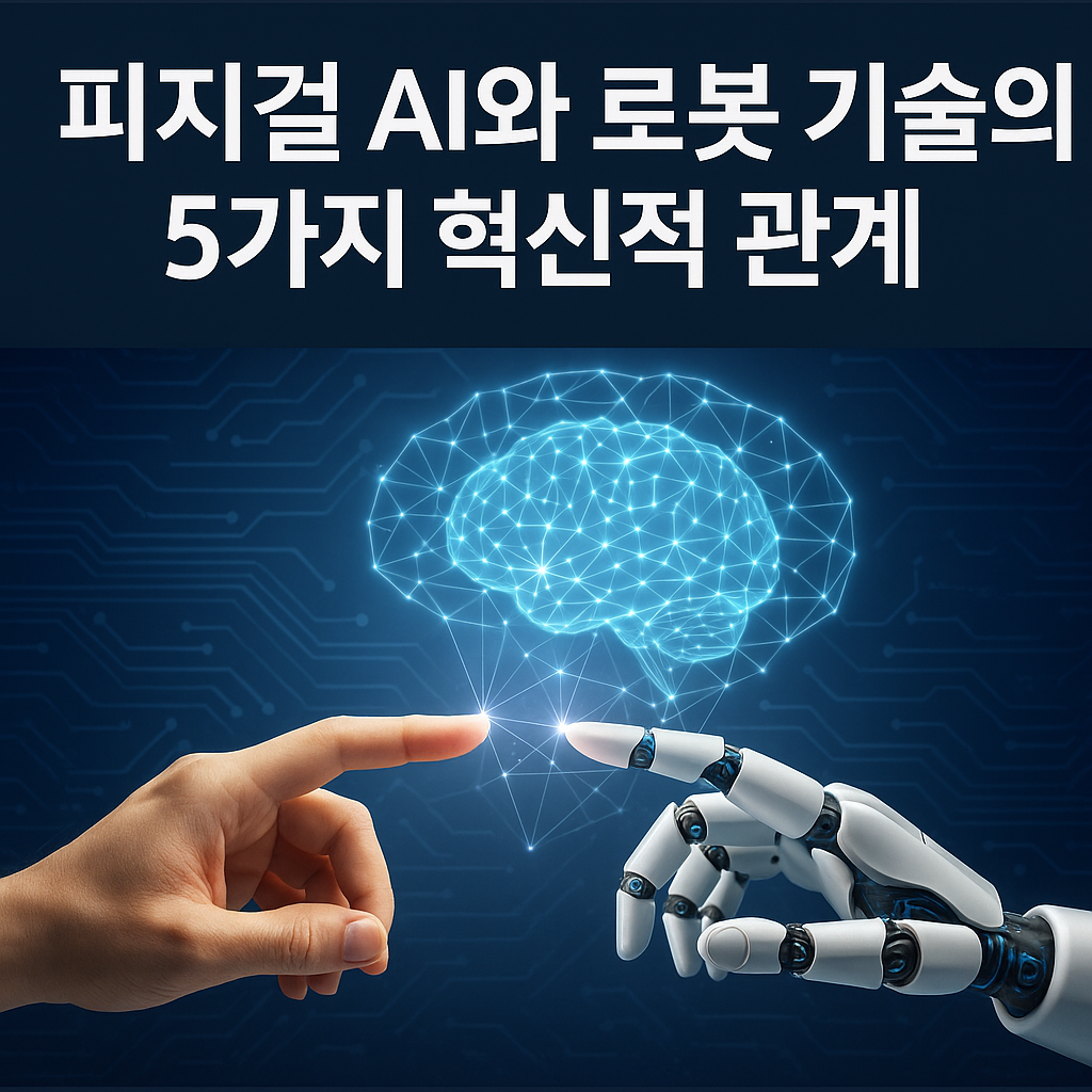 피지컬 AI 로봇 기술: 혁신적 관계와 미래 산업의 5가지 변화