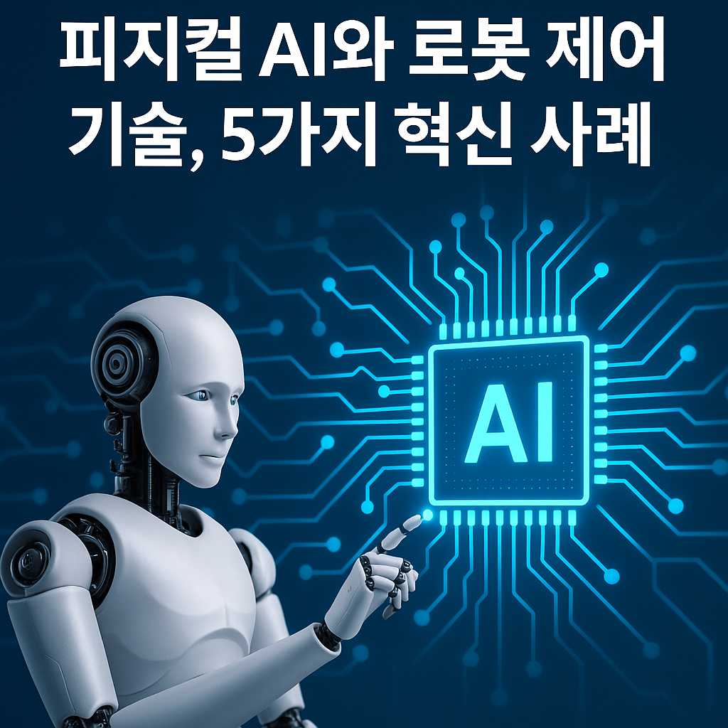 피지컬 AI 로봇 제어: 미래 산업을 선도하는 5가지 혁신적 공학 사례 분석