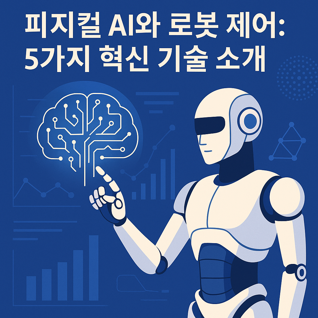 피지컬 AI 로봇 제어: 자율 시스템의 혁신을 이끄는 5가지 핵심 기술 가이드