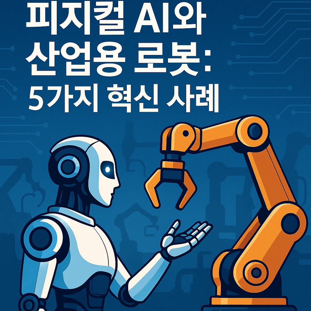 피지컬 AI 산업용 로봇: 산업 생태계를 변화시키는 5가지 혁신적 사례 분석