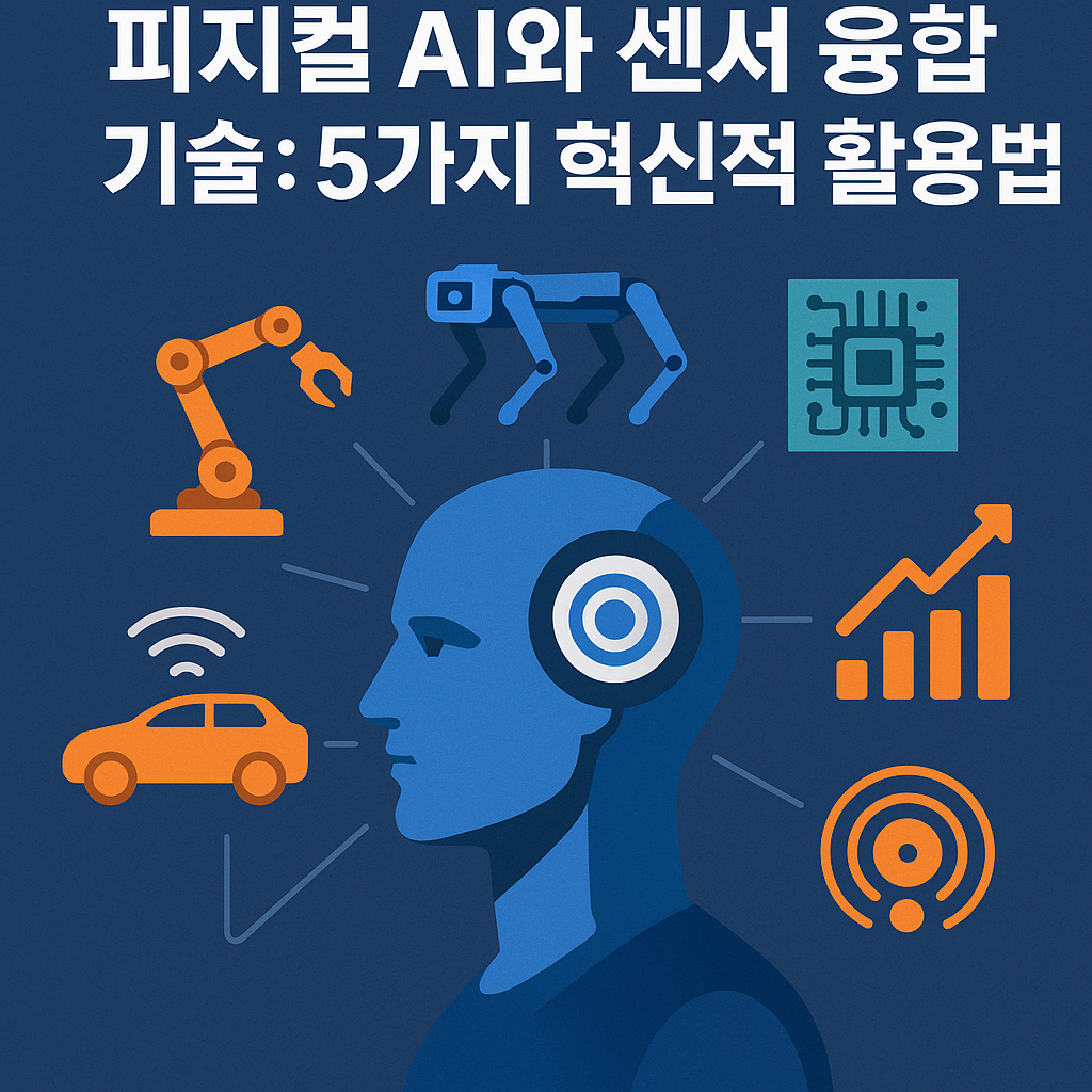 피지컬 AI 센서 활용: 실세계 지능형 제어를 구현하는 5가지 혁신 전략 분석