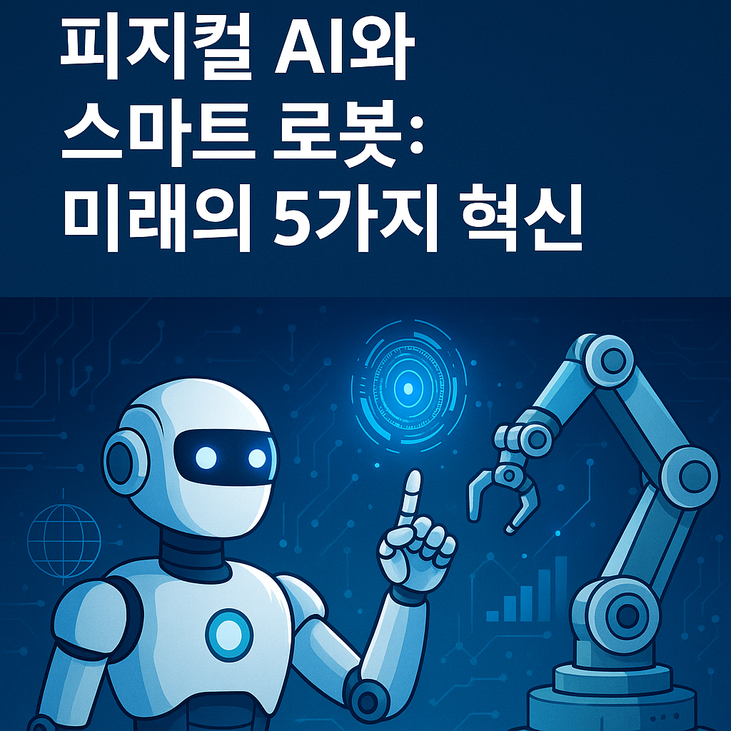 피지컬 AI와 스마트 로봇: 미래의 5가지 혁신