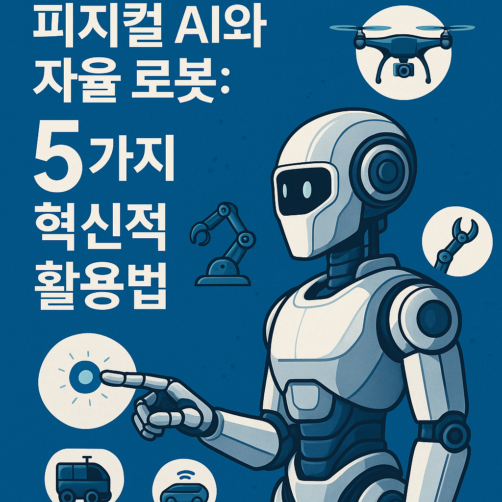 Illustration of 피지컬 AI와 자율 로봇: 5가지 혁신적 활용법