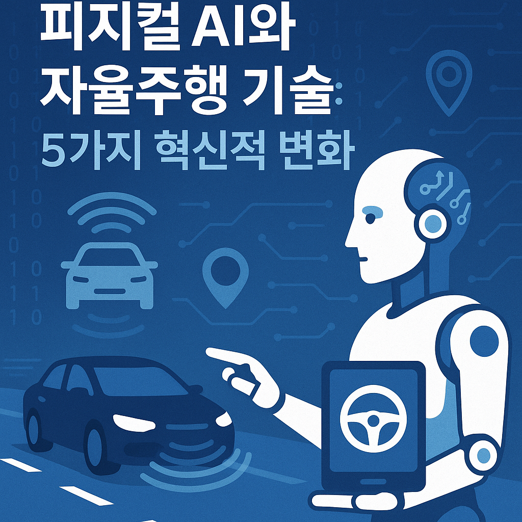 피지컬 AI 자율주행 기술: 미래 모빌리티를 혁신하는 5가지 공학적 변화