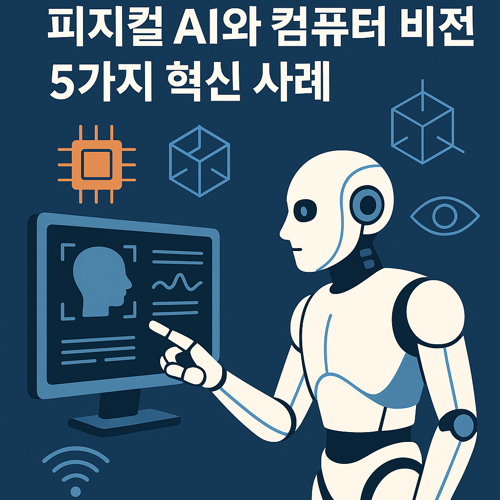 Illustration of 피지컬 AI와 컴퓨터 비전: 5가지 혁신 사례