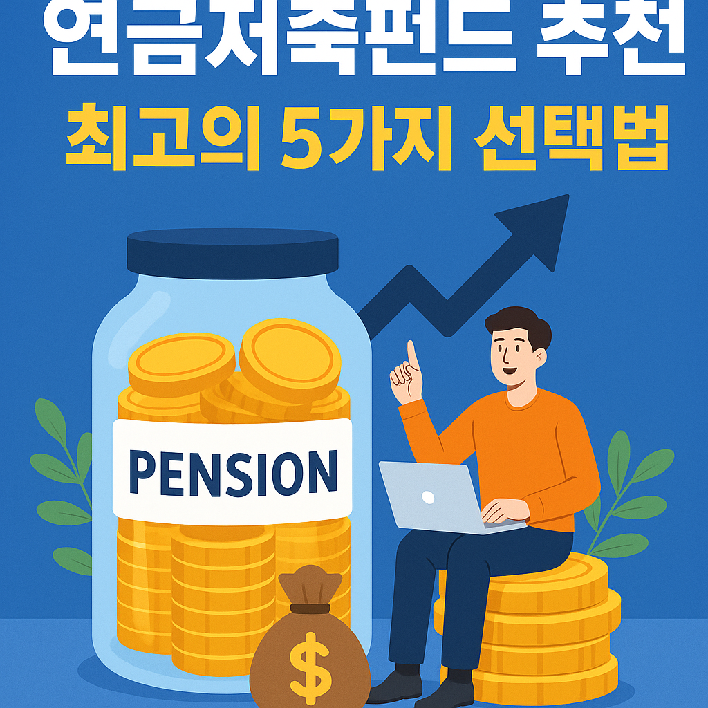 Illustration of 2023 연금저축펀드 추천! 최고의 5가지 선택법