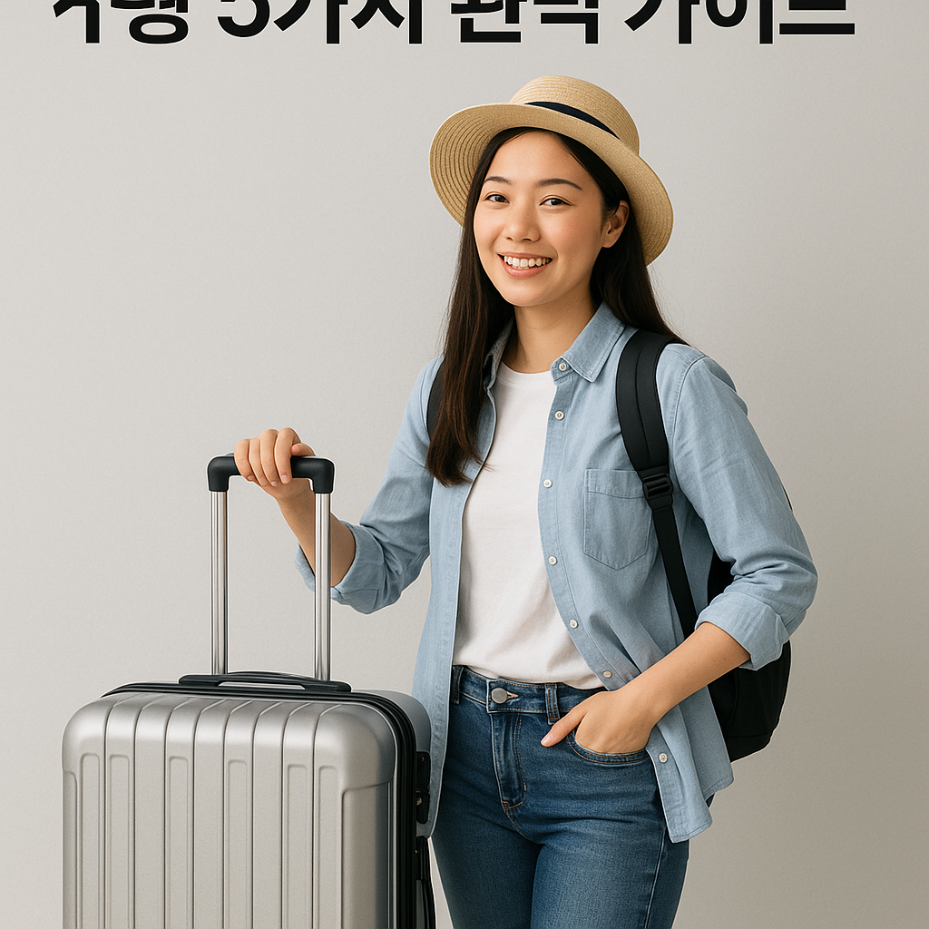 Illustration of 2023년 여행 캐리어 추천 5가지 완벽 가이드