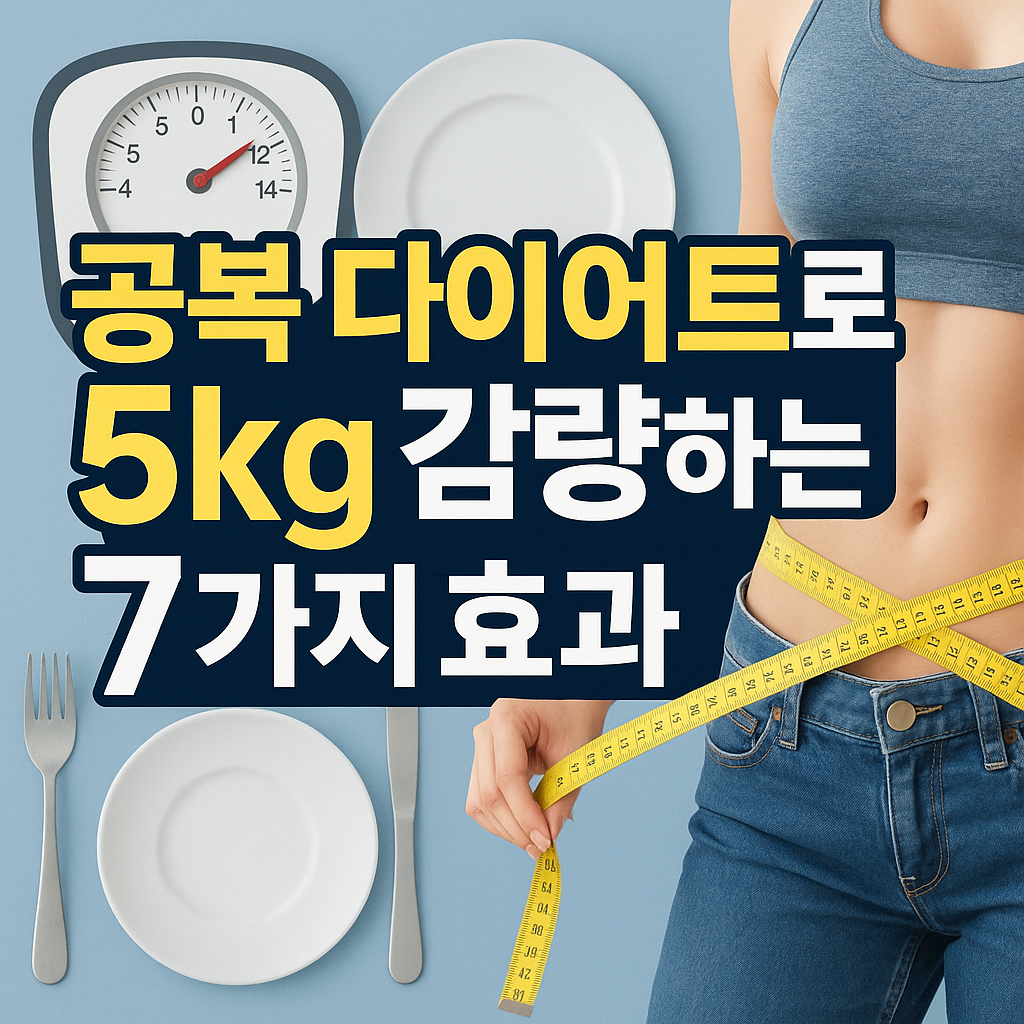 공복 다이어트로 5kg 감량하는 7가지 효과