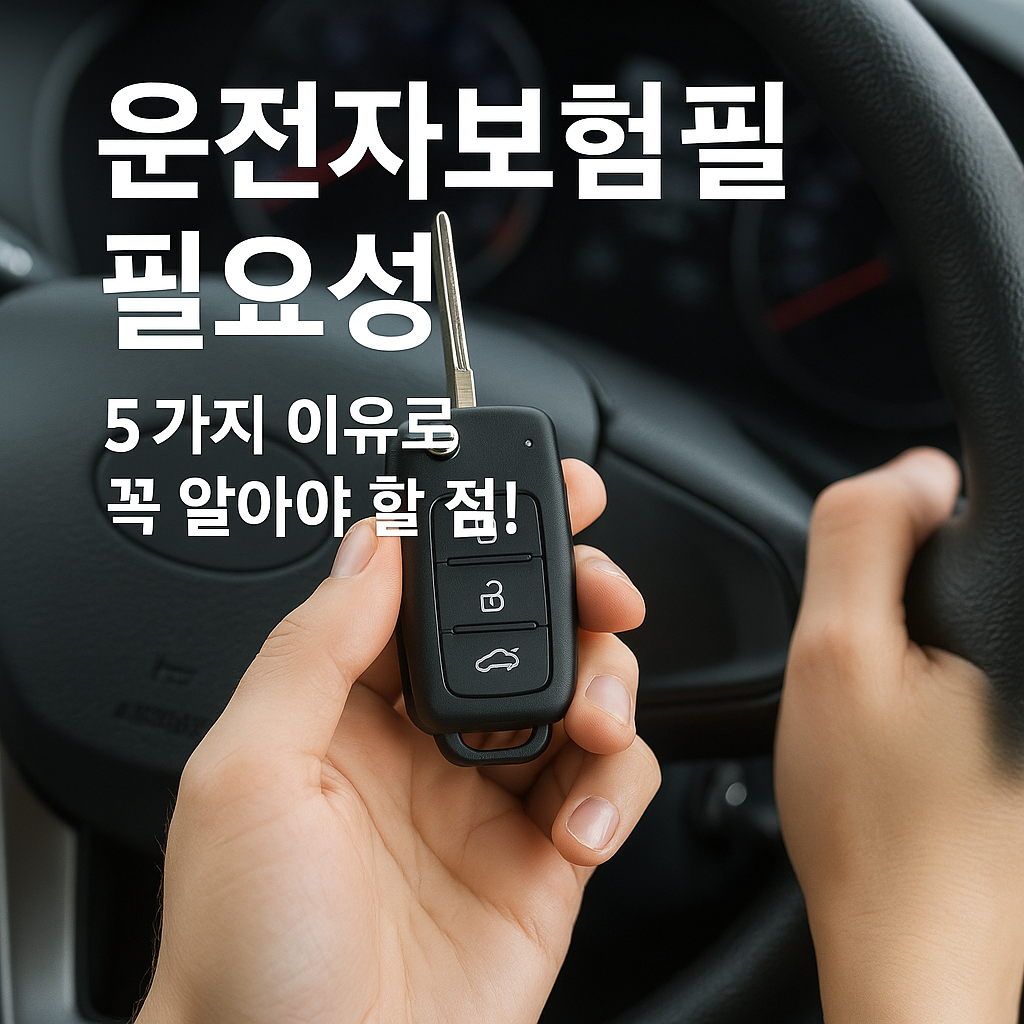 운전자보험 필요성: 5가지 이유로 꼭 알아야 할 점!