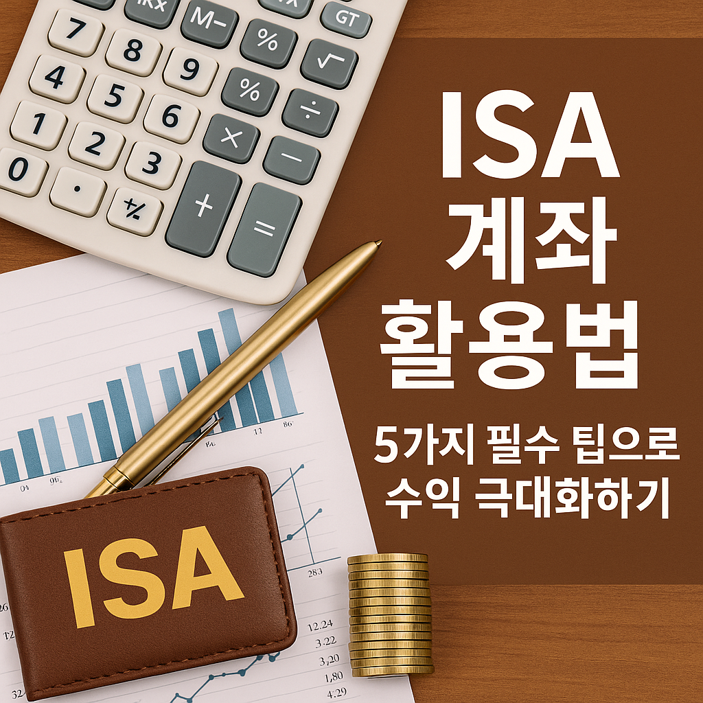 Illustration of ISA 계좌 활용법: 5가지 필수 팁으로 수익 극대화하기